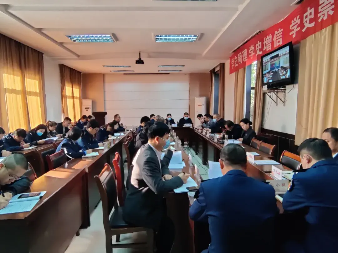 韩城市市场监督管理局学习薛峰水库建设精神（图）
