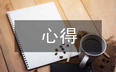 个人心得体会六