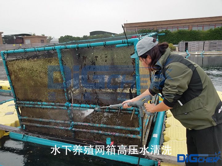 网箱养鱼必备——网衣环保高效的机械清洗方法