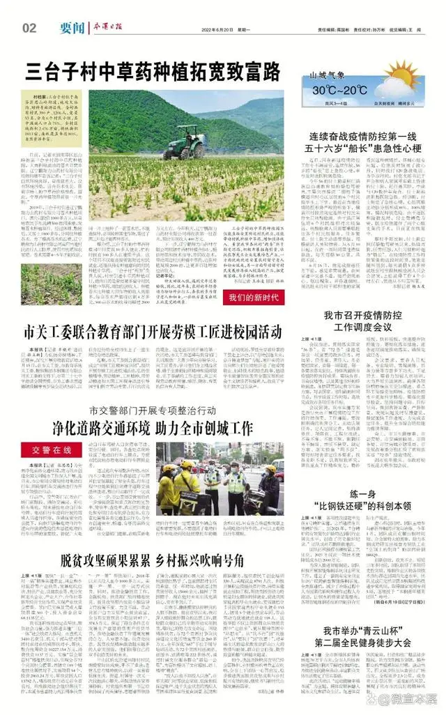 三台子村中草药种植拓宽致富路