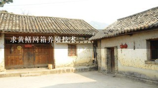 求黄鳝网箱养殖技术
