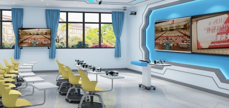 UNIPUS学科型智慧教室-虚拟仿真外语实验教学中心