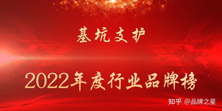 2022年度基坑支护行业品牌榜