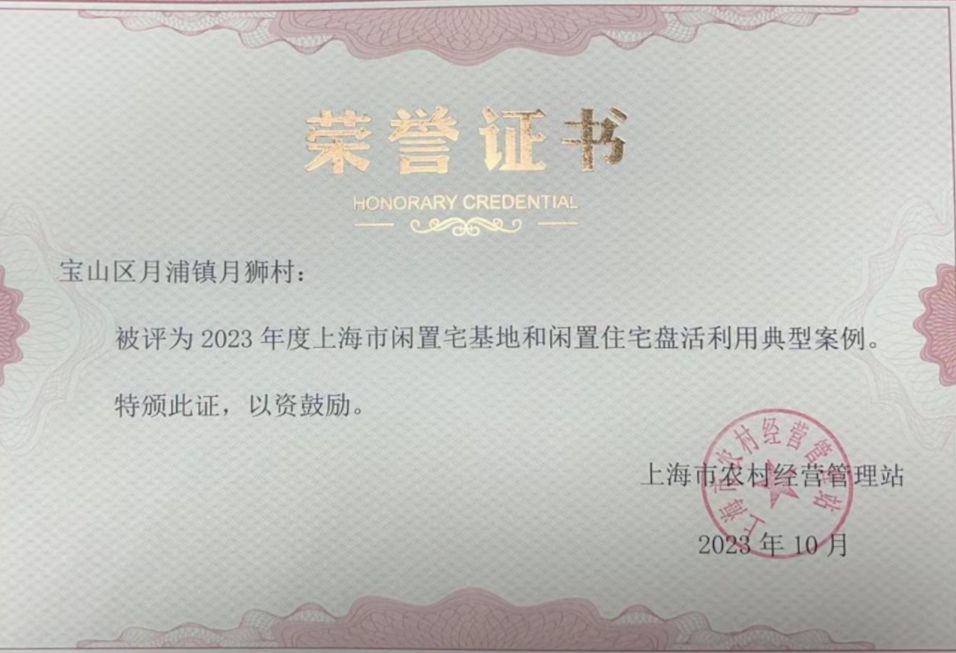 入选市级典型案例，宝山这个乡村很优秀！