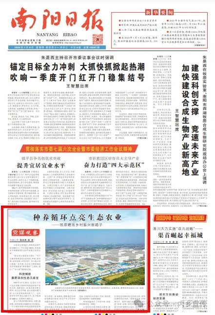 【走进内乡牧原】种养循环点亮生态农业