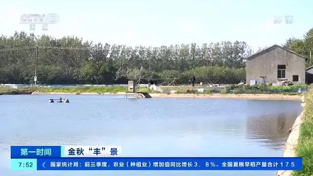 扬州金秋“丰”景上央视特色水产养殖助农增收致富