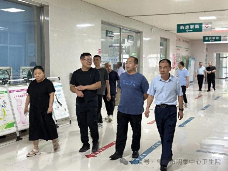 大年陈镇卫生院、石庙镇卫生院到邹平市明集中心卫生院交流学习“6S”管理工作